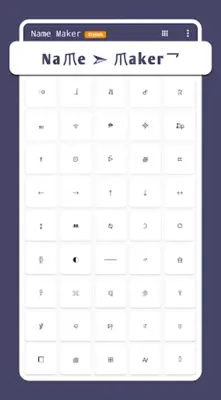 Stylish Name Maker android App screenshot 2